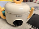 SKULD兒童餐具智能K5輔食碗保溫碗免注水恒溫碗316L不銹鋼寶寶碗 曬單實(shí)拍圖
