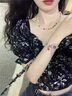 唐菓蜜連衣裙女夏季2025新款女裝小個(gè)子時(shí)尚減齡鹽系甜酷風(fēng)穿搭兩件套 碎花上衣+牛仔裙子 M 曬單實(shí)拍圖
