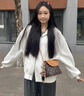 紀詩(shī)哲包包女包單肩包女士斜挎包水桶包七夕情人節送女友老婆節日禮物 咖色【2025夏季上市】 精美禮盒 曬單實(shí)拍圖