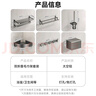 一衛(wèi)（yweel）衛(wèi)生間置物架浴室毛巾架太空鋁折疊浴巾架免打孔太空鋁掛件套裝 曬單實(shí)拍圖