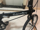 大行（DAHON）D6折疊自行車20英寸6速入門級折疊車成人學生通勤休閑單車KBC061 麗面黑 曬單實拍圖