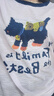 Basic House/百家好休閑百搭撞色領(lǐng)小狗設(shè)計(jì)感夏季新款短袖針織衫 粉色 L 曬單實(shí)拍圖