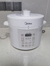 美的（Midea）國家補貼 304不銹鋼內(nèi)膽 電壓力鍋5L家用4-6人高壓電飯鍋 智能預約開蓋火鍋煲湯煮粥MY-E5622飯煲 曬單實拍圖