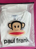 大嘴猴（paul frank）美式純色情侶圓領(lǐng)短袖t恤男夏季新款潮牌寬松百搭休閑男裝打底衫 米白色381D【官方正品】 3XL 【建議175-190斤】 曬單實(shí)拍圖