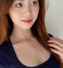 中國黃金（CHINA GOLD）足銀項(xiàng)鏈女款可愛貓咪吊墜時尚百搭首飾情人節(jié)生日禮物送女友愛人 可愛貓咪項(xiàng)鏈 曬單實(shí)拍圖