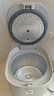美的（Midea）電飯煲0涂層電飯鍋5L大容量316L不銹鋼內(nèi)膽4-5人無涂層家用多功能微壓電飯煲MB-RE576S 曬單實拍圖