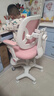 范思典兒童學(xué)習椅中小學(xué)生專(zhuān)用寫(xiě)字椅家用自動(dòng)追背可升降學(xué)習座椅 六星追背【豪華款-可轉粉色】 曬單實(shí)拍圖
