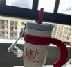 BABLOV保溫杯女士大容量高顏值學生冰霸杯茶水分離吸管水杯禮物 曬單實拍圖