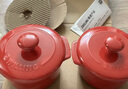 雙立人（ZWILLING）陶瓷小碗燉盅寶寶輔食蒸蛋甜品烘焙碗mini圓形湯盅10cm2件裝 圓形燉鍋2個(gè)裝（直徑10cm） 曬單實(shí)拍圖
