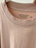 ABERCROMBIE & FITCH【重磅情侶款】男裝25夏季美式字母Logo圓領(lǐng)短袖T恤KI123-5060 粉色 S (175/92A) 曬單實(shí)拍圖