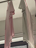 森馬（Semir）短袖t恤女涼感抗菌正肩修身2025夏顯瘦V領(lǐng)白色打底衫109325100002 曬單實(shí)拍圖