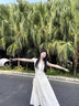 艾美琦美（AIMEIQIMEI）小個(gè)子氣質(zhì)法式碎花連衣裙子女裝夏天女2025年新款顯瘦度假風(fēng)長(zhǎng)裙 圖片色 M 曬單實(shí)拍圖