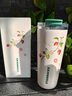 星巴克（Starbucks）雙飲口不銹鋼杯800ml大容量水杯子保溫保冷杯生日禮物 曬單實(shí)拍圖