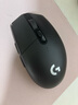 羅技（G）G304 LIGHTSPEED無(wú)線(xiàn)游戲鼠標電競FPS吃雞專(zhuān)用輕量化便攜G102的無(wú)線(xiàn)版宏編程絕地求生FPS英雄聯(lián)盟 G304黑色+鼠標墊+腳貼 曬單實(shí)拍圖
