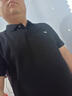 奇阿瑪尼亞奧特萊斯|撤柜|夏季短袖t恤男士棉翻領(lǐng)休閑100棉高端POLO衫 黑色【100棉】 L 170【建議120-140斤】 曬單實(shí)拍圖