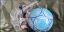 薩達（SIRDAR）兒童足球夜光青少年少兒小學(xué)生專(zhuān)用專(zhuān)業(yè)標準比賽訓練軟皮5號足球 熒光藍-4號夜光足球 曬單實(shí)拍圖