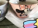 迪士尼米奇陶瓷斗笠碗釉下彩餐具高顏值特別好看的吃飯碗可愛飯碗 【2個混裝】米妮黛絲斗笠碗 曬單實拍圖