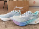 李寧（LI-NING）【5折促銷(xiāo)】飛電5CHALLENGER跑步鞋男25新款?絲競速高回彈跑鞋 冰河藍/-14【涂碼蓋章不過(guò)dewu 39 曬單實(shí)拍圖