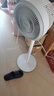 美的（Midea）【暴風(fēng)循環(huán)】空氣循環(huán)扇大風(fēng)量搖頭電風(fēng)扇家用臺式落地扇輕音臥室節能小風(fēng)扇柔風(fēng)輕羽扇 FGA24TQ 曬單實(shí)拍圖
