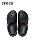 卡駱馳crocs貝拉洞洞鞋沙灘鞋包頭女鞋厚底拖鞋|210062 冬日白 -11S(含智必星） 37 (230mm) 38 曬單實(shí)拍圖