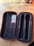 適用雙無(wú)線(xiàn)話(huà)筒收納包麥克風(fēng)保護盒便攜整理包防護拉鏈包多功能保 黑色】可收納22-25.5cm 曬單實(shí)拍圖