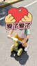 牧星童兒童平衡車助步車玩具1-3歲無腳踏平衡車滑行溜溜車生日禮物童車 兒童平衡車 橘黃+音樂 助步車 曬單實(shí)拍圖