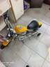 萌嘟嘟兒童電動(dòng)摩托車(chē)兩輪哈雷復古男女寶寶充電玩具車(chē)可坐大人暴風(fēng)騎士 黃色：全功能+渡光車(chē)架+加大鋰電 曬單實(shí)拍圖