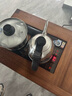 金灶（KAMJOVE）電水壺恒溫電茶爐 涌泉式底部自動(dòng)上水電熱水壺 燒水壺 茶具抽水燒水茶具 0.9L H-K9【20*37cm臺(tái)嵌兩用】 曬單實(shí)拍圖