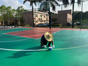 硅pu球場材料籃球場室內外場地材料羽毛球場網(wǎng)球場全國施工 硅pu3-8mm 3-8mm 曬單實拍圖