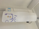 格力臥室空調(diào)適用擋風(fēng)板出風(fēng)口掛式防直吹冷氣防風(fēng)家用擋風(fēng)簾免安裝神器 克萊熊 90x27x0.6cm 曬單實(shí)拍圖