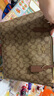 蔻馳（COACH）【官方授權(quán)店】奢侈品女包ZIP30系列托特包單肩手提包送女友禮物 4455IME74卡其棕色配色 曬單實(shí)拍圖
