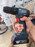 博世（BOSCH）GSB 185-LI 18V無(wú)刷鋰電沖擊鉆充電手電鉆電動(dòng)螺絲刀雙電+小黑俠 曬單實(shí)拍圖