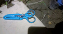 一帆精工取鉤器釣箱專用便攜取魚摘鉤器取魚器多功能釣魚鉛皮剪刀 蒂芙尼藍【三合一剪刀】 曬單實拍圖