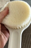 無印良品（MUJI）聚丙烯 沐浴刷 便攜長柄浴刷搓澡刷洗澡神器洗澡按摩刷 軟毛款 曬單實拍圖