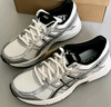 亞瑟士ASICS網面跑鞋百搭男鞋緩震運動鞋透氣跑步鞋 GEL-CONTEND 4 白色/銀色 41.5 曬單實拍圖