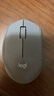 羅技（Logitech）M330無線鼠標(biāo)靜音辦公鼠標(biāo)辦公鼠標(biāo)右手鼠標(biāo)輕音適應(yīng)咖啡廳圖書館寢室 便攜帶2.4G接收器 M330 灰色【鼠標(biāo)墊5選1】 曬單實(shí)拍圖