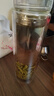 富光 男女士雙層玻璃杯 水杯 支持團購定制 304杯子泡茶杯400ML黑 曬單實拍圖