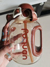 cica兒童水杯噸頓桶噸ppsu幼兒園6-12歲寶寶直飲吸管杯夏季大肚杯壺子 （帶吸管+背帶）白咖790ml 曬單實(shí)拍圖