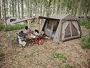 Naturehike挪客2代屋脊6旗艦款 3-4人自動(dòng)速開(kāi)帳篷天幕二合一鈦黑膠防曬防雨 地布基礎(chǔ)套餐 曬單實(shí)拍圖
