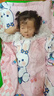 兒童全棉幼兒園被子三件套寶寶入園午睡專用六七件套嬰兒純棉被褥 梵赫-幸運兔 1+2子母款棉花七件套 曬單實拍圖