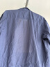 無印良品（MUJI）女式 棉漢麻短袖襯衫 女士襯衣內(nèi)搭上衣 25年夏季女裝 BCD90C5S 煙熏藍(lán)色 S (155/80A) 曬單實(shí)拍圖