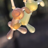 beedoll蓓兜嬰兒牙膠磨牙棒口欲期兔兔牙膠咬咬樂玩具硅膠4月齡+青檸黃 曬單實拍圖
