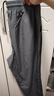 JEANSWEST LIFE真維斯冰絲褲子男款夏季休閑長(cháng)褲薄款垂感直筒褲男士夏天闊腿褲潮 曬單實(shí)拍圖