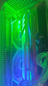 酷月（COOLMOON） 龍鱗顯卡支架白色rgb臺式電腦機箱裝飾神光同步橫裝argb顯卡伴侶支撐架 GT8顯卡支架白色【5V ARGB多接口】 曬單實(shí)拍圖