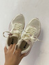 特步女子跑步鞋運動鞋夏季新款網(wǎng)面透氣輕便減震休閑跑鞋粉色 曬單實拍圖