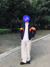 ELLESSE【范丞丞同款】小貝殼撞色拼接運動外套男新款女休閑夾克衣服 藏藍色 M 曬單實拍圖