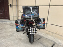 途者適用本田CB400X NX400鋁合金尾箱邊箱側(cè)箱CB500X三箱碳鋼支架 黑色貼花三箱+支架+底座-高配 曬單實(shí)拍圖