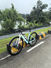 喜德盛公路車25-AD350碳纖前叉功率計齒盤鋁合金氣動車架 流光青 510 曬單實拍圖