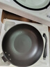璞景景德鎮無(wú)涂層不粘鍋30cm景德鎮陶瓷大肚炒鍋家用多功能燃氣灶專(zhuān)用 琺瑯彩炒鍋 30cm 曬單實(shí)拍圖