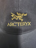 ARC'TERYX始祖鳥 BIRD WORD CAP 男女同款 彎檐帽 24K BLACK/黑色 S-M 曬單實拍圖